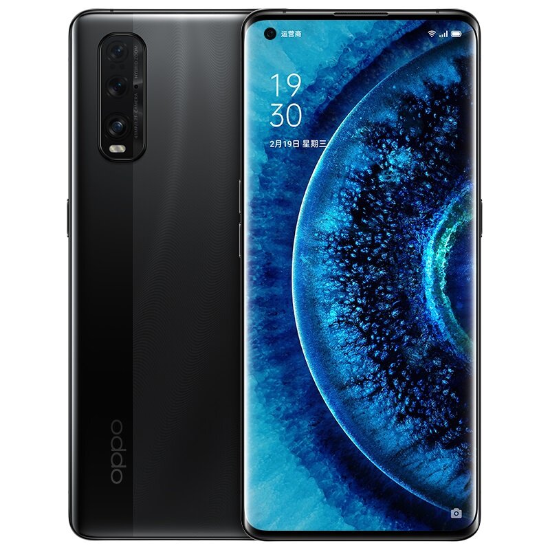 OPPO Find X2 5G Smartphone CN Version 6.7 inch 3K QHD+ 120Hz Refresh Rate 240Hz Touch Registration Rate NFC Android 10 4200mAh 48MP Triple Rear Cameras 32MP Front Camera 8GB 128GB Snapdragon 865