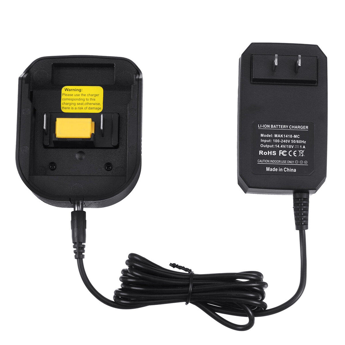 Replace Makita 18V 18Volt Lithium ion Charger for BL1830 Bl1840 Bl1850 DC18RC BG