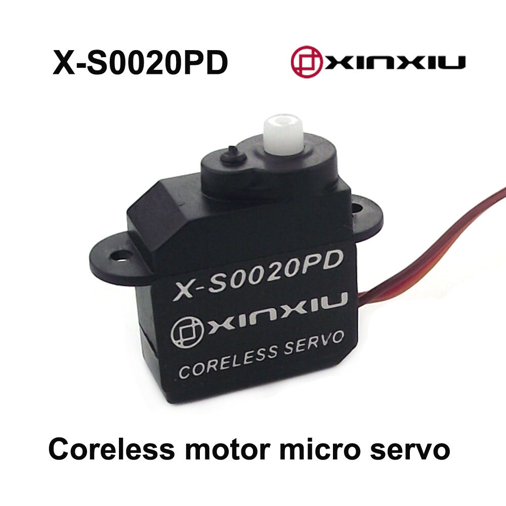 XINXIU X-S0020PD-JR RC Digitale Servo 2g Micro Plastic Gear Coreless Motor Servo 0.2kg.cm 3.7-6V voo