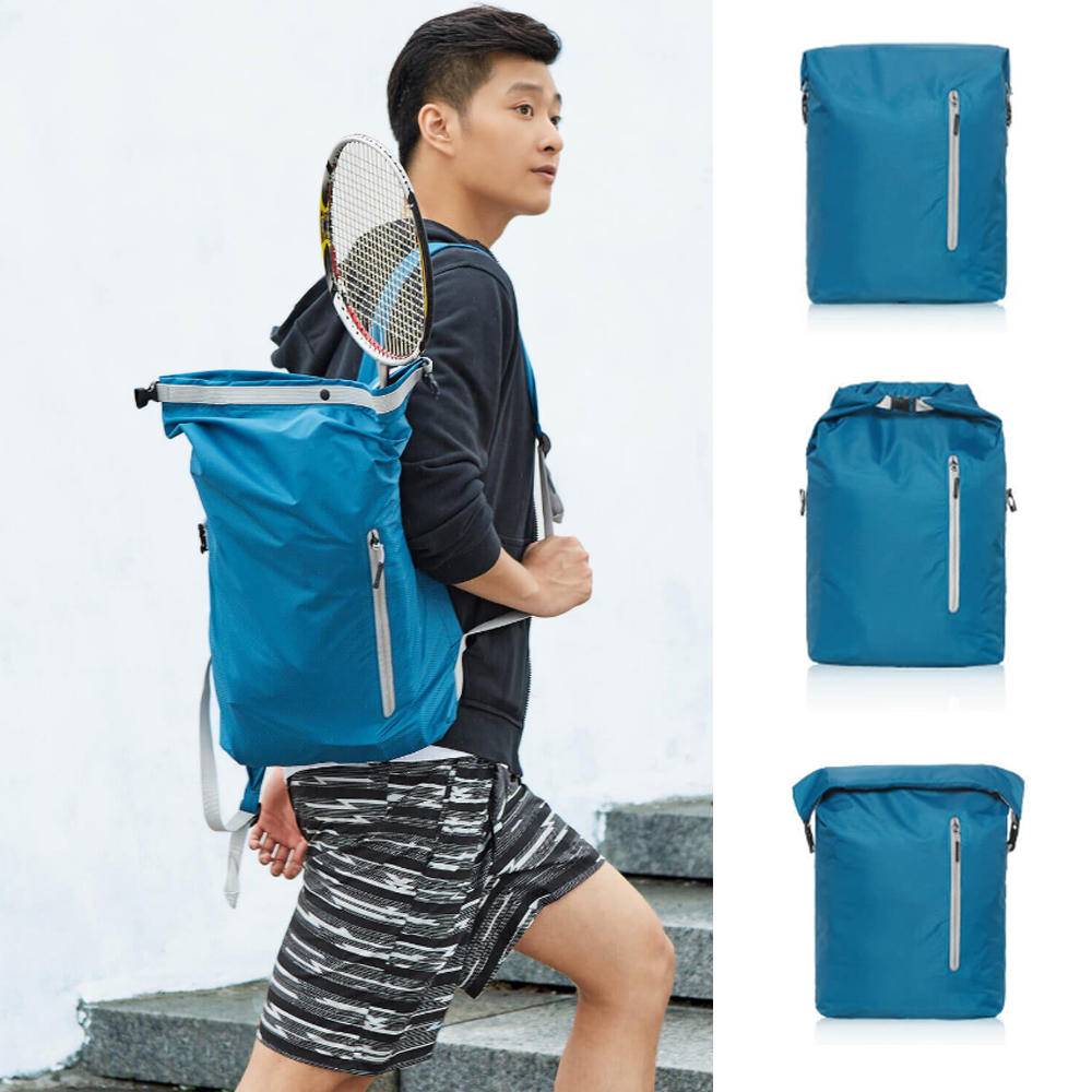 90FUN 20L Folding Backpack Waterproof Sports Travel Leisure Shoulder Bag Max Load 10kg