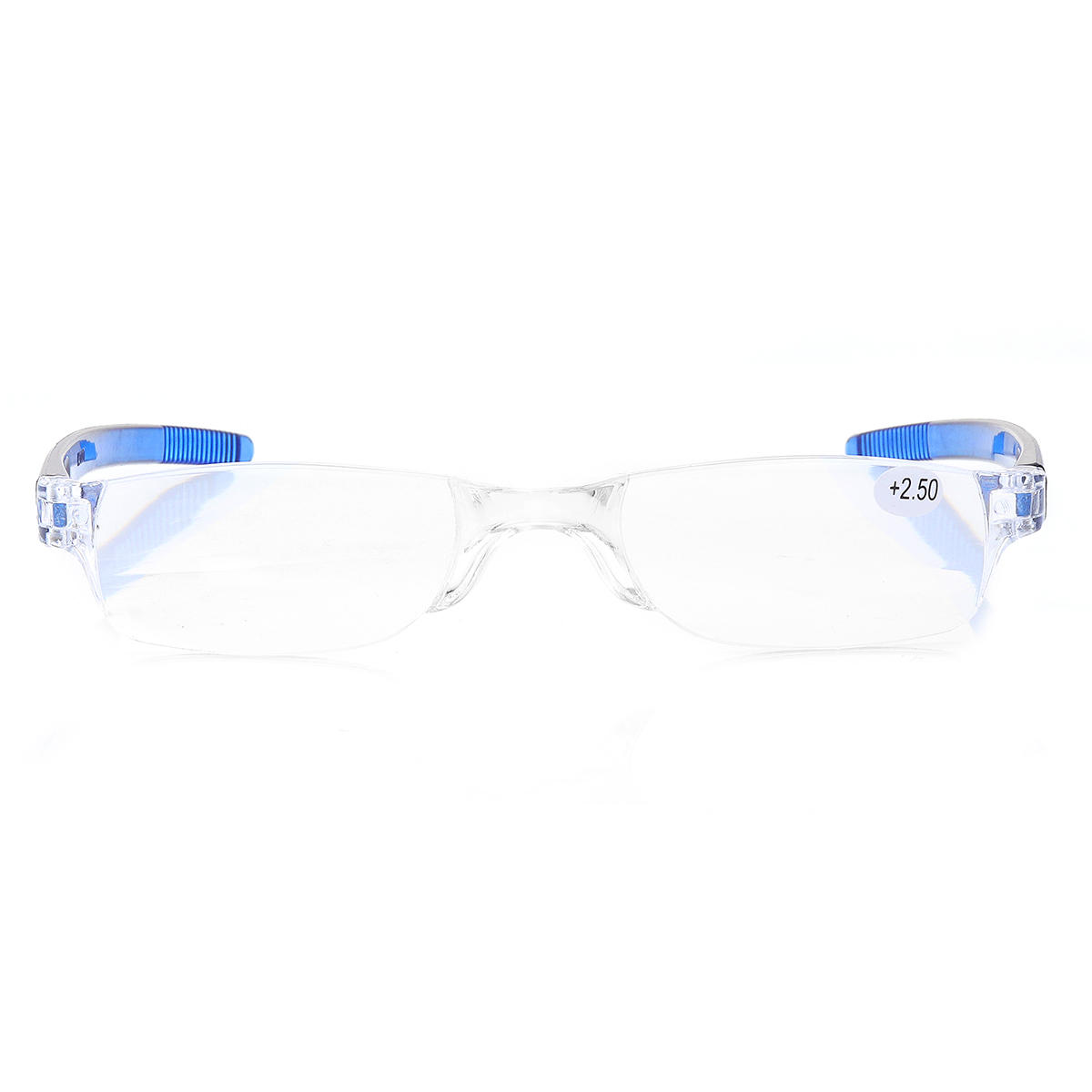 

Light Weight Blue Rimless Resin Magnifying Best Reading Glasses Fatigue Relieve