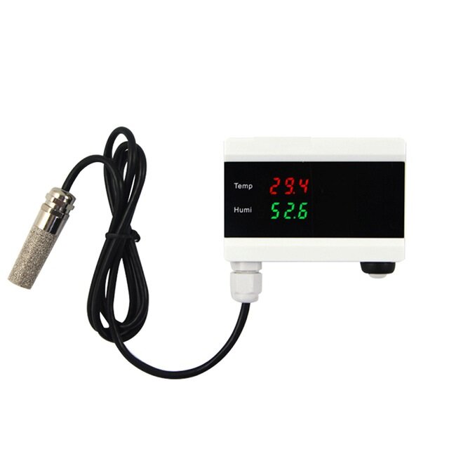 WIFIスマート温度湿度アラームセンサー温度計湿度計検出器ホームデジタルディスプレイAndroidアプリアラート от Banggood WW