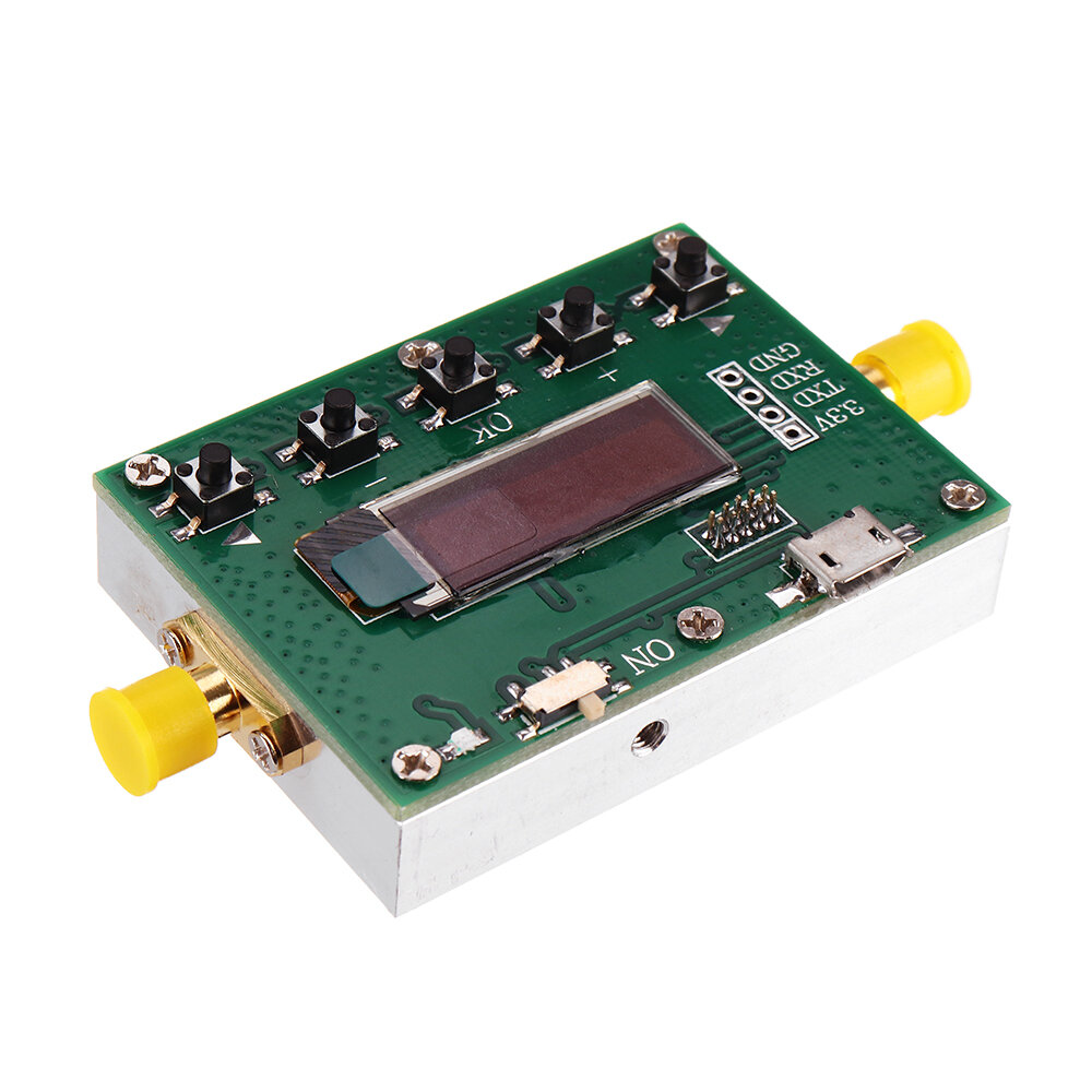6G Digitale programmeerbare verzwakker 30DB Stap 0.25DB OLED-display CNC Shell RF-module
