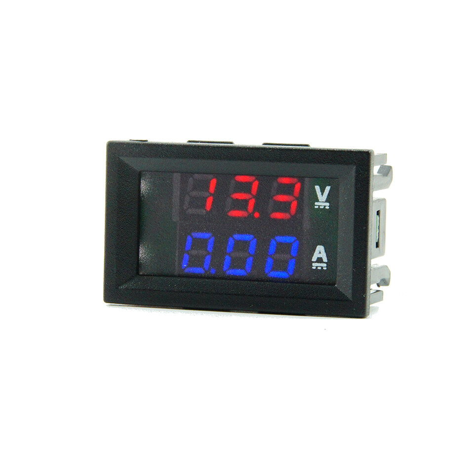 DC 7-110V 10A Driecijferige amp?remeter Hoogspanning Digitale display Spanning en stroommeter Voltme