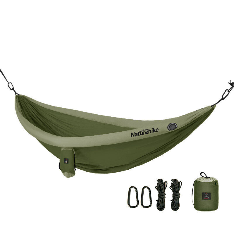Naturehike Camping Hammock Ultralight Inflatable Swing Sleeping Bed Hanging Chair Max Load 200kg Outdoor Travel