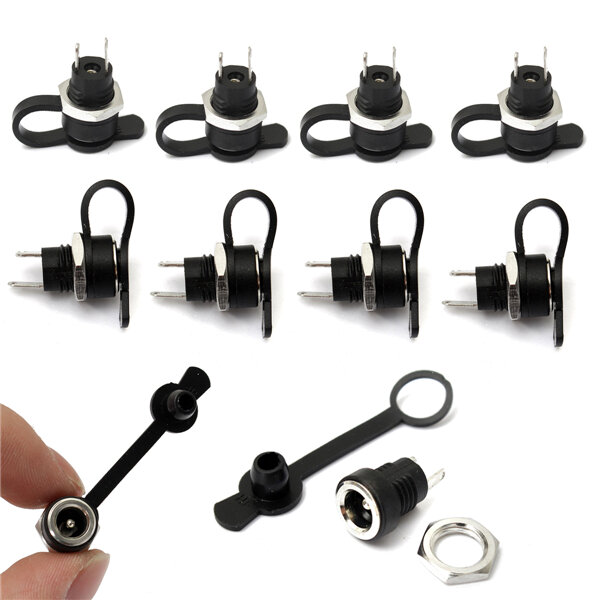 Waterproof 3A 5.5mm X 2.1mm DC Power Plug Connector Socket Charger Panel Mount !