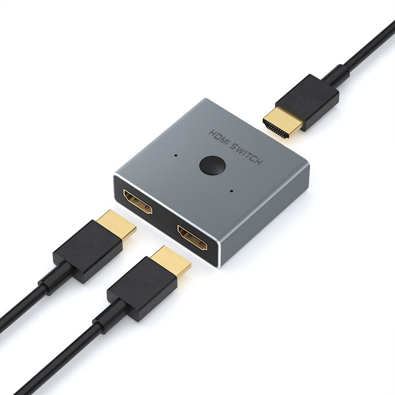 HDMI Splitter 4K 1x2/2x1 Adapter voor TV HDMI Switcher 2.0 2 in 1 Converter