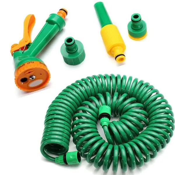 15m Telescopic Spring Water Hose High Pressure Car Washing Water Hose Home Flowers Water Pipe