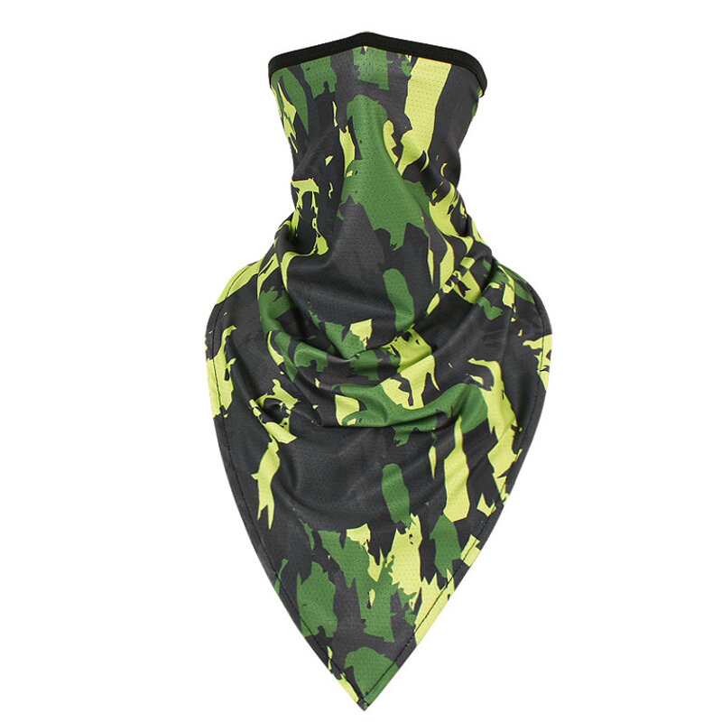 Gezichtsmasker Camouflage Driehoekige Binderkopbanden Buitenrijden Winddicht Masker Legerfans Tactis