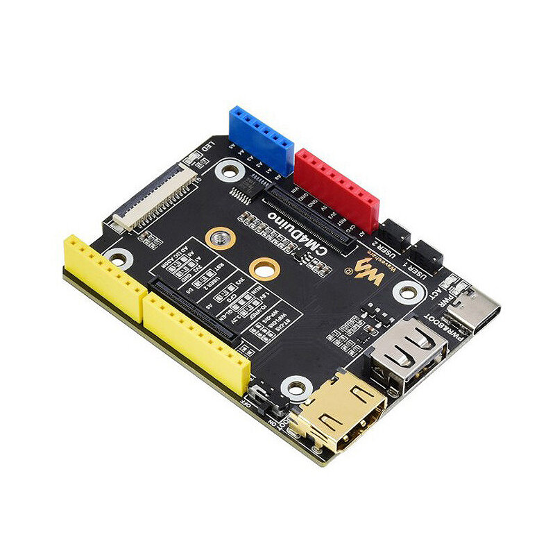 Raspberry Pi CM4 Duino Expansion Board Onboard HDMI/USB/CSI/M.2 SSD Interface Module