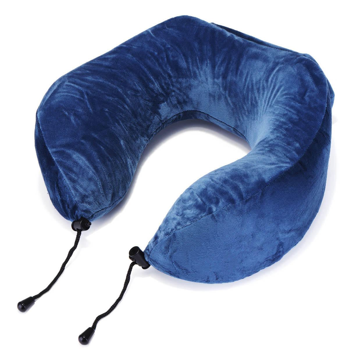 Honana BX 28x28x13cm Blue Slow Rebound Memory Cotton Neck Pillow U Type Pillow Storage Pillow