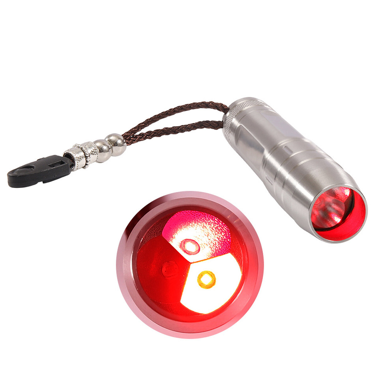 Portable Home Use LED Face Light Therapy 630nm 660nm Red Light Combined With 850nm Infrared Light to