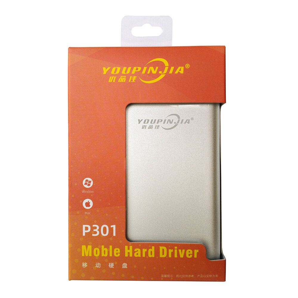 Youpinjia MicroUSBモバイルハードディスク外付けHDDハードドライブ250G320G500Gポータブルハードディスク