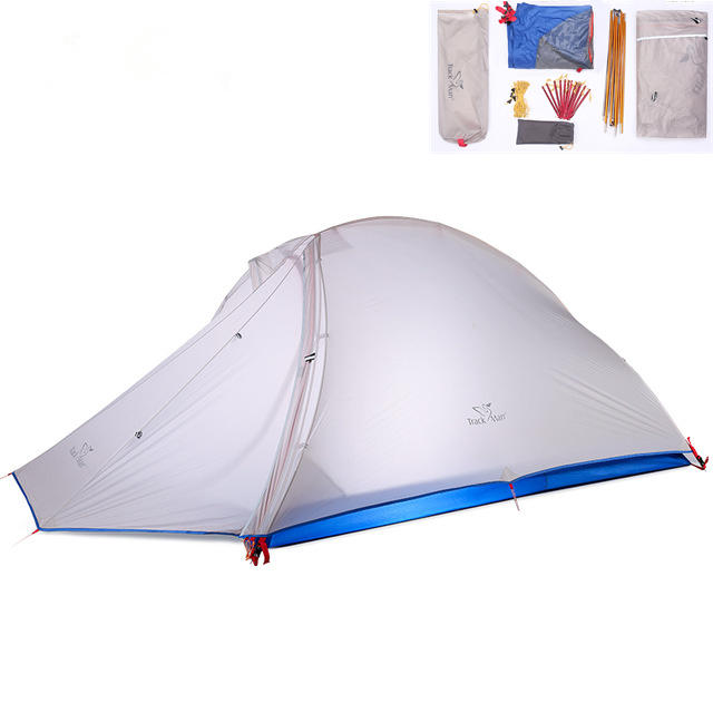 Trackman TM1301 Outdoor campeggio Tenda da 2 persone a doppio strato Tenda da pic-nic per escursionismo professionale