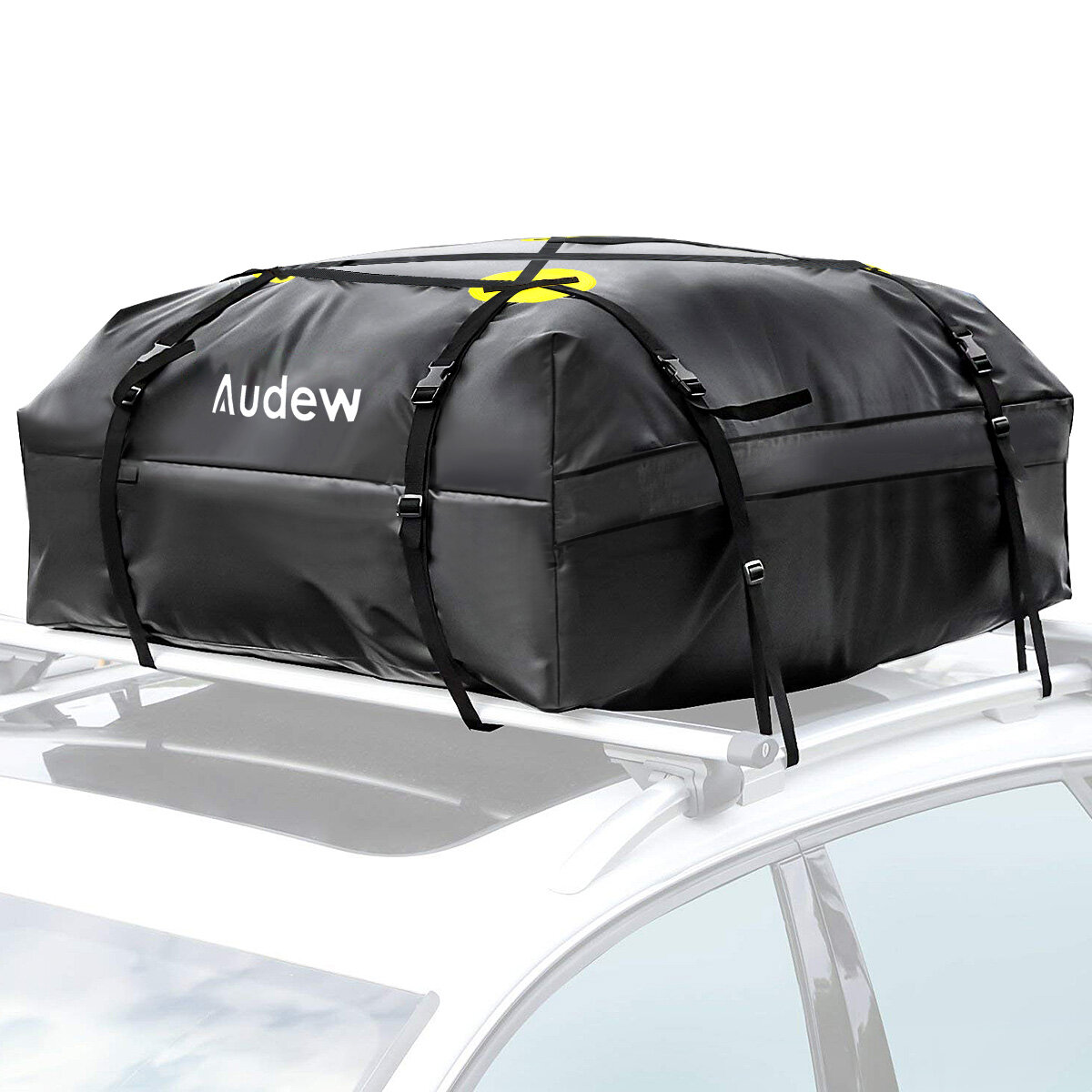 

Audew 15 Cubic Cargo Carrier Bag Protection Rooftop Organizer Roof Storage Waterproof Package 600D for Cars Trucks Van S