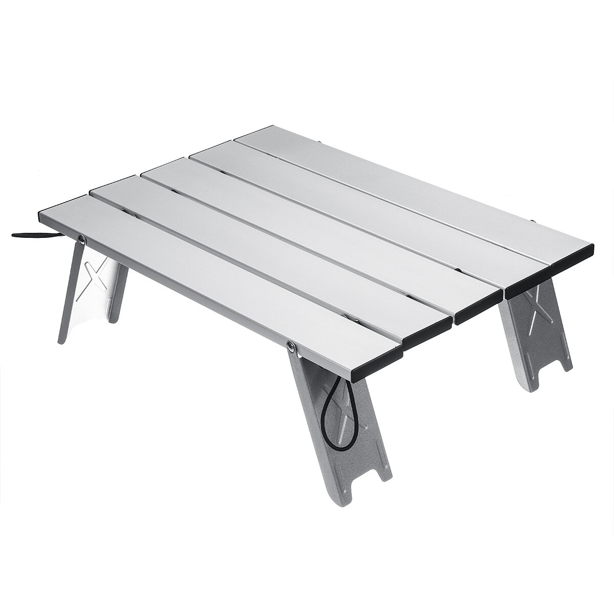 Sedia da tavolo pieghevole per esterni portatile campeggio Tavolo da picnic in lega di alluminio Tavolo resistente e ultraleggero impermeabile 40x29x12cm