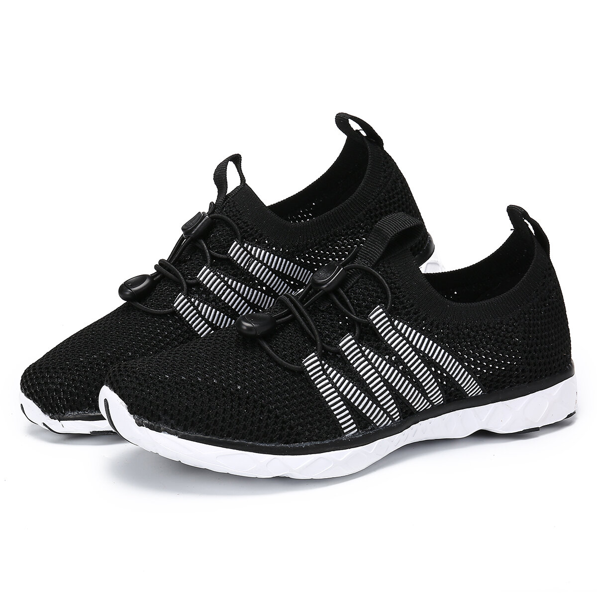 Unisex Mesh Running Shoes Lightweight Anti-slip Quick Drying Athletic Sneakers Outdoor Camping Walking Beach Shoes