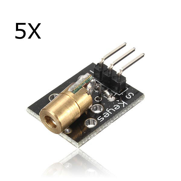 5 stks KY-008 laserzendermodule AVR PIC Geekcreit voor Arduino - producten die werken met offici?le 
