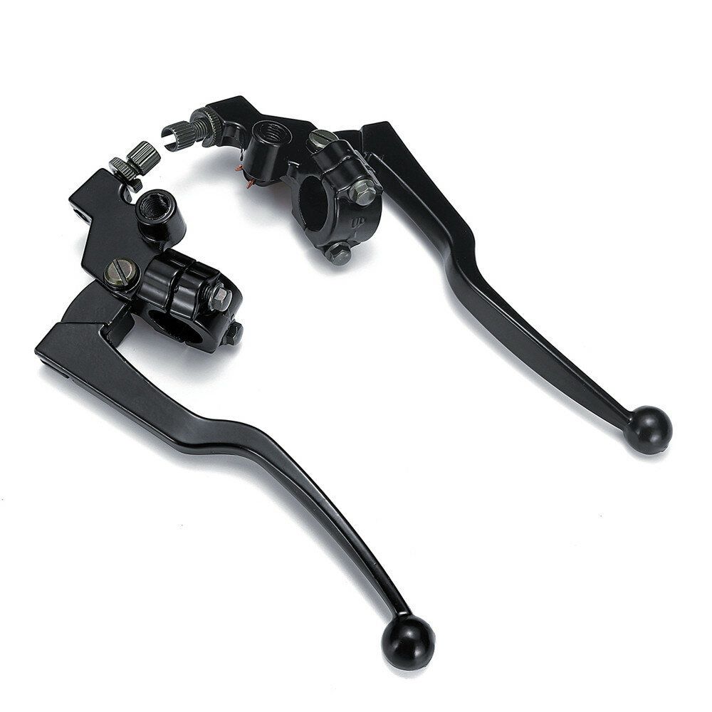 Paar Zwart Aluminium Motorfiets Rem & Koppelingshendel Voor Honda CG 125 Kabel Voorrem
