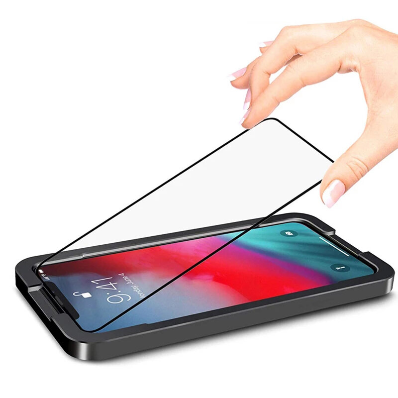 Bakeey for iPhone 13 Mini/ 13 Pro/ 13/ 13 Pro Max Tempered Glass Screen Protector Auxiliary Installa