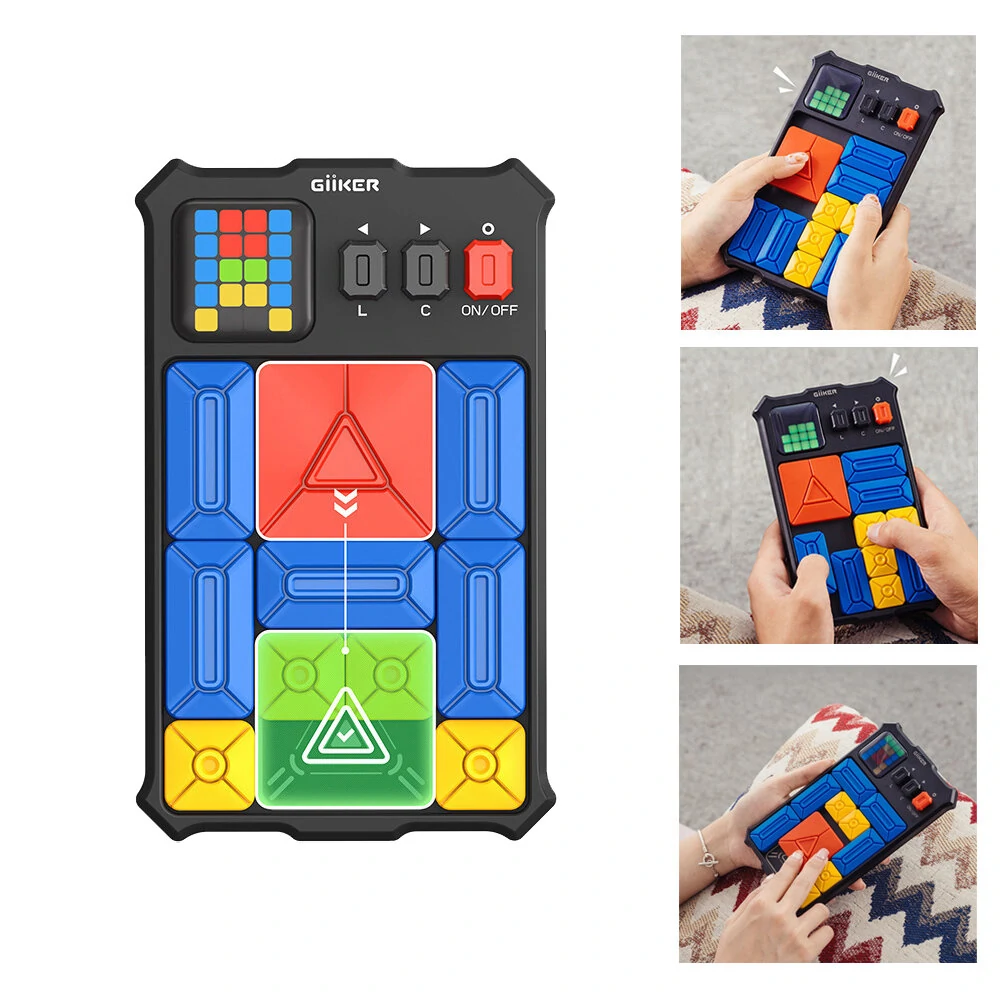 banggood.com | GIIKER Smart Jigsaw Puzzle Super Huarong Road Educational Sliding Clearance Sensor 500+ Question Bank Teaching Challenge Adult Kids Gifts Toys