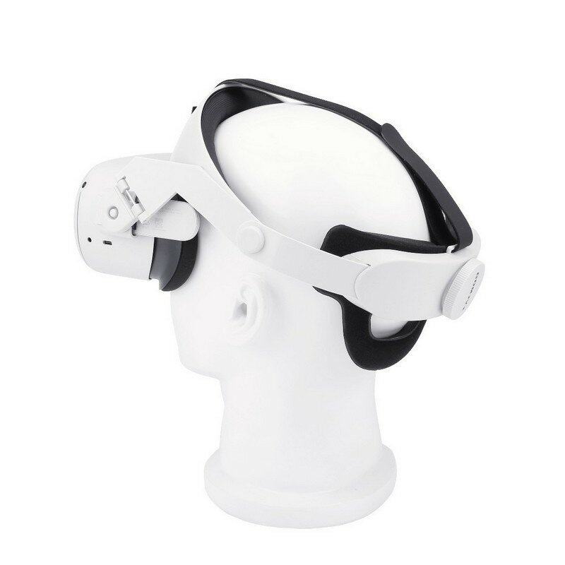 

Hibloks Head Strap Headwear Adjustable Large Cushion No Pressure for Oculus Quest 2 VR Glasses Increase Supporting Force