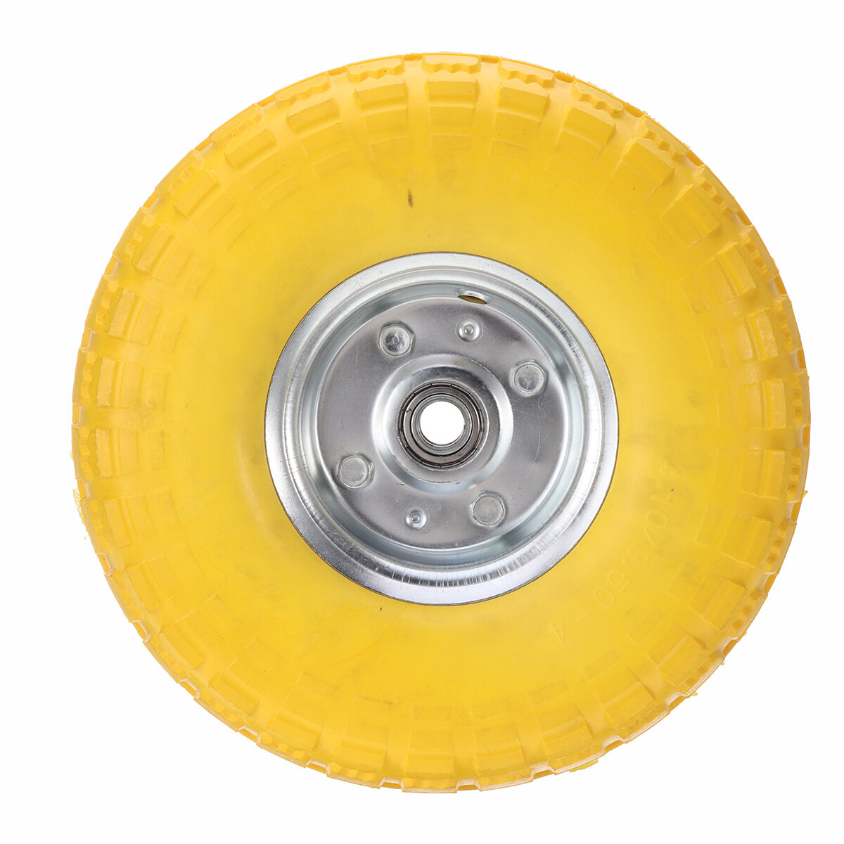 

10 Inch Wheelbarrow Tyre Puncture Proof Tubeless Barrow Trolley Cart Wheel Spare Replacement Part
