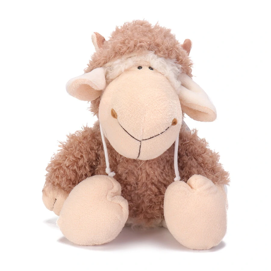 14 Inch Dolly Sheep Stuffed Animal Plush Toys Doll for Kids Baby Christmas Birthday Gifts