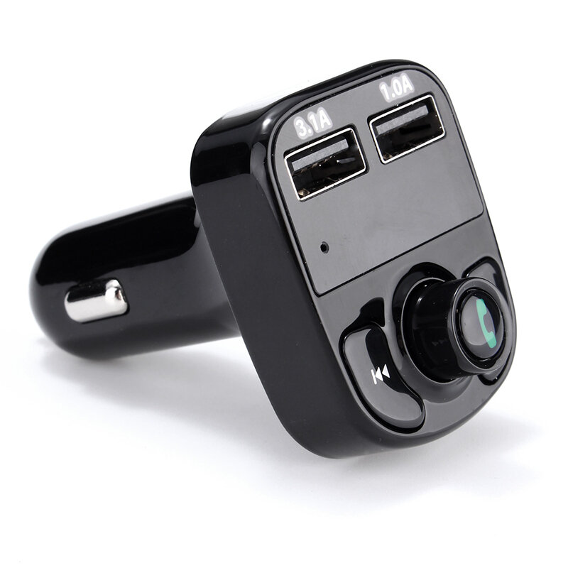 bluetooth 4.0 Dual Usb Ports Call Hands Free Music Playing Car Charger