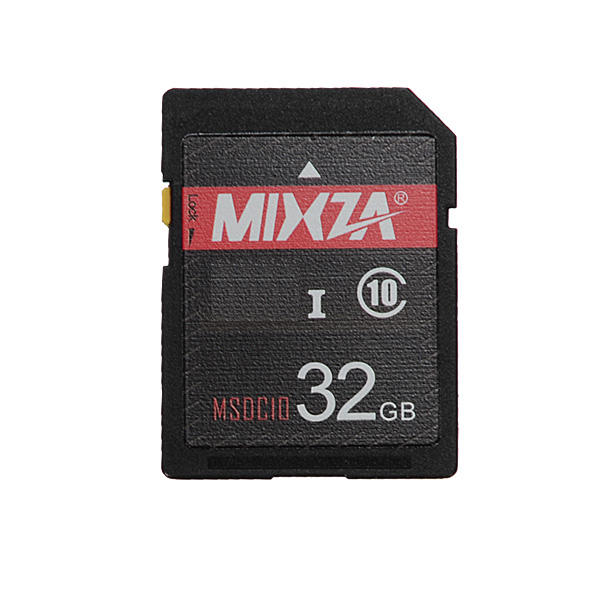 Mixza 32GB C10 Klasse 10 Full-sized geheugenkaart voor digitale DSLR-camera MP3 TV Box