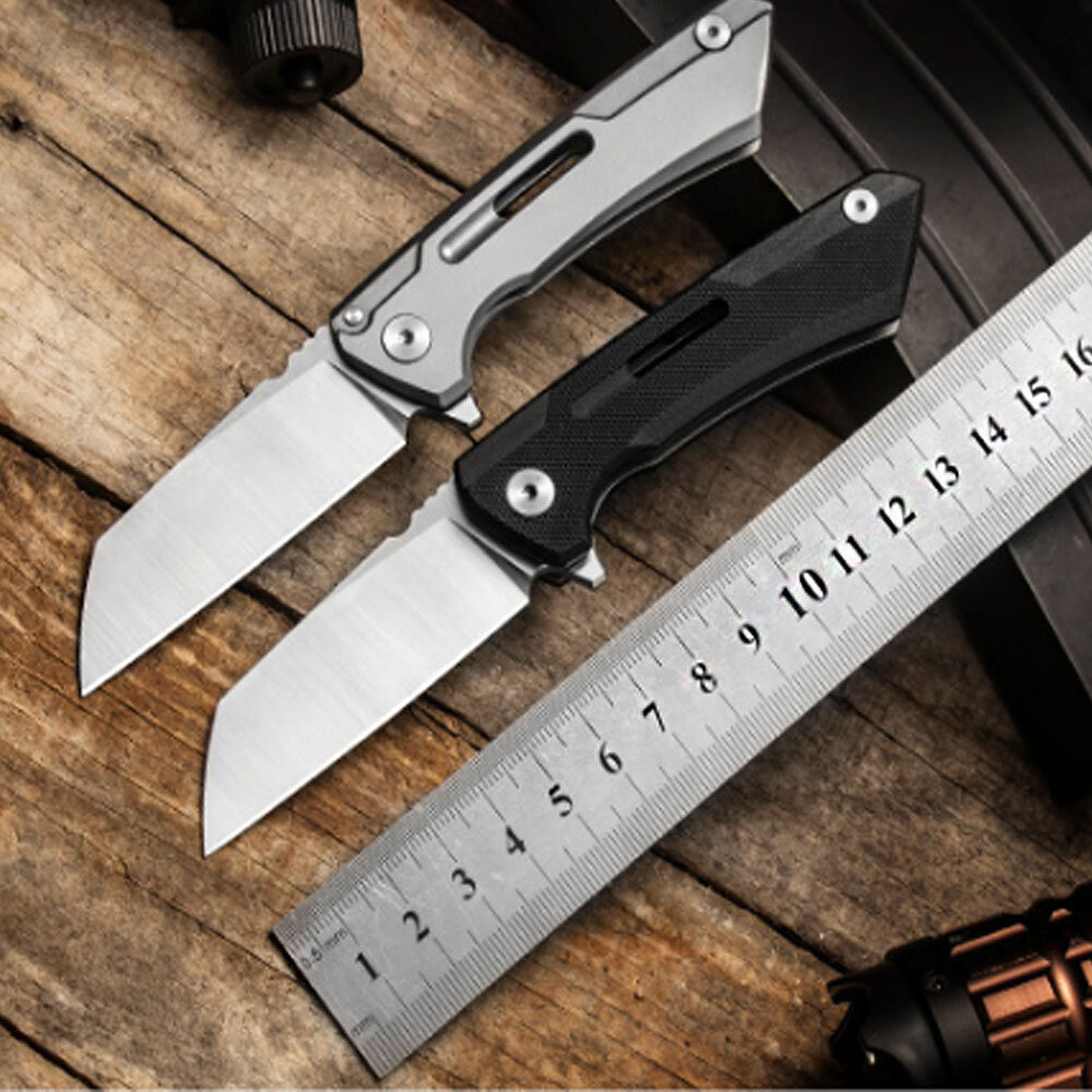 D2 للطي البسيطة EDC التكتيكية سكين أدوات البقاء على قيد الحياة 16 سنتيمتر سكين جيب للتخييم الصيد