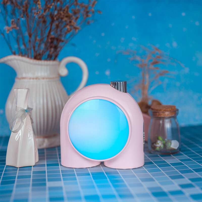 Divoom Planet-9 decoratieve sfeer bluetooth slimme lamp met programmeerbare RGB LED-licht muziekbedi