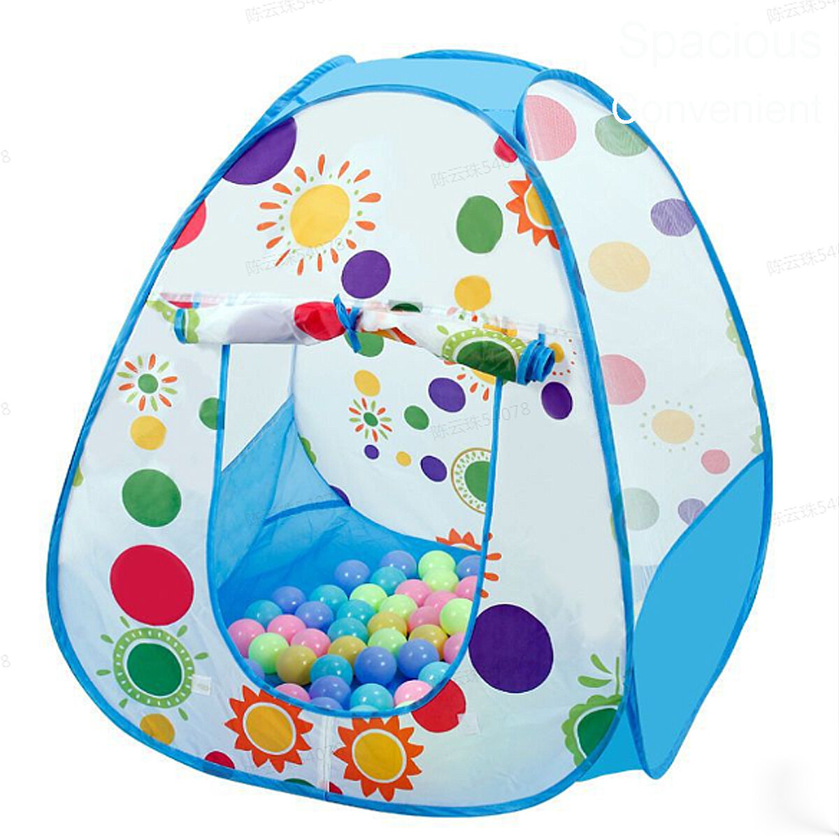3 In1 Baby Tent Kid Kruipen Tunnel Spelen Tent Huis Ballenbak Zwembad Tent voor Kinderen Speelgoed B
