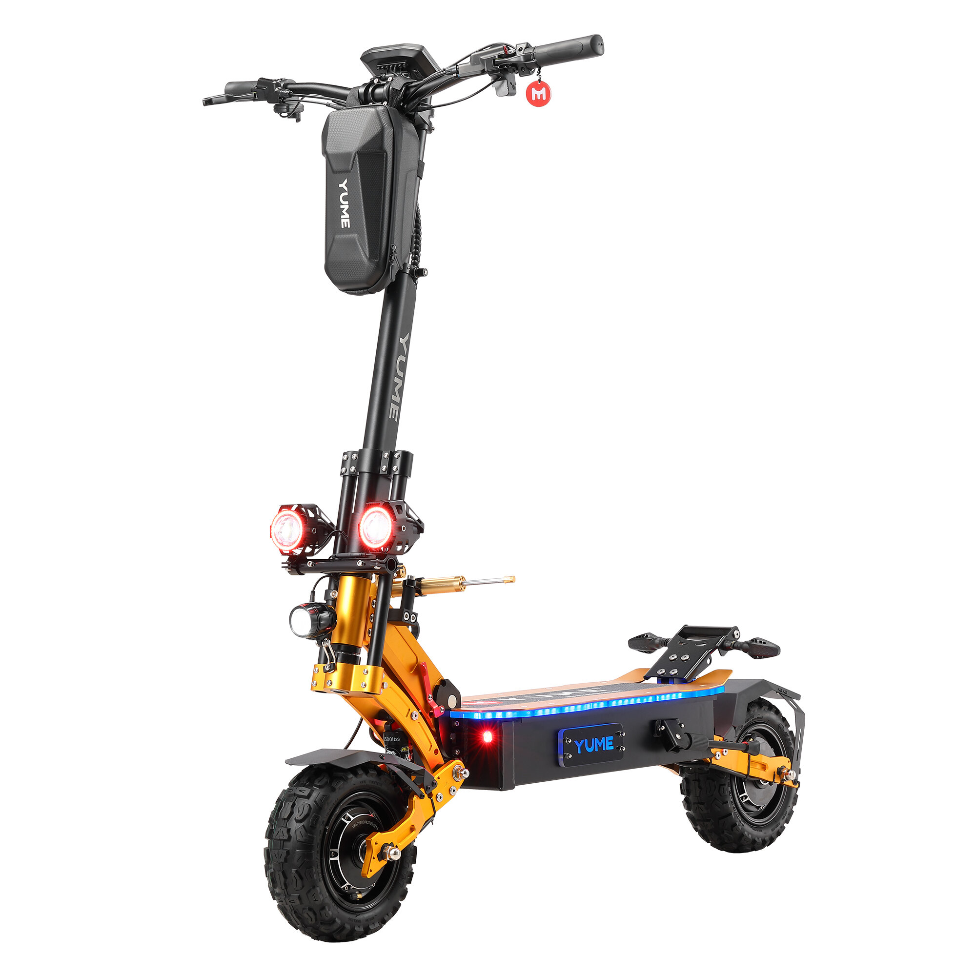 [EU DIRECT] YUME X11+ Electric Scooter 60V 30Ah Battery 3000W*2 Dual Motors 11inch Tires 96KM Max Mileage 150KG Max Load