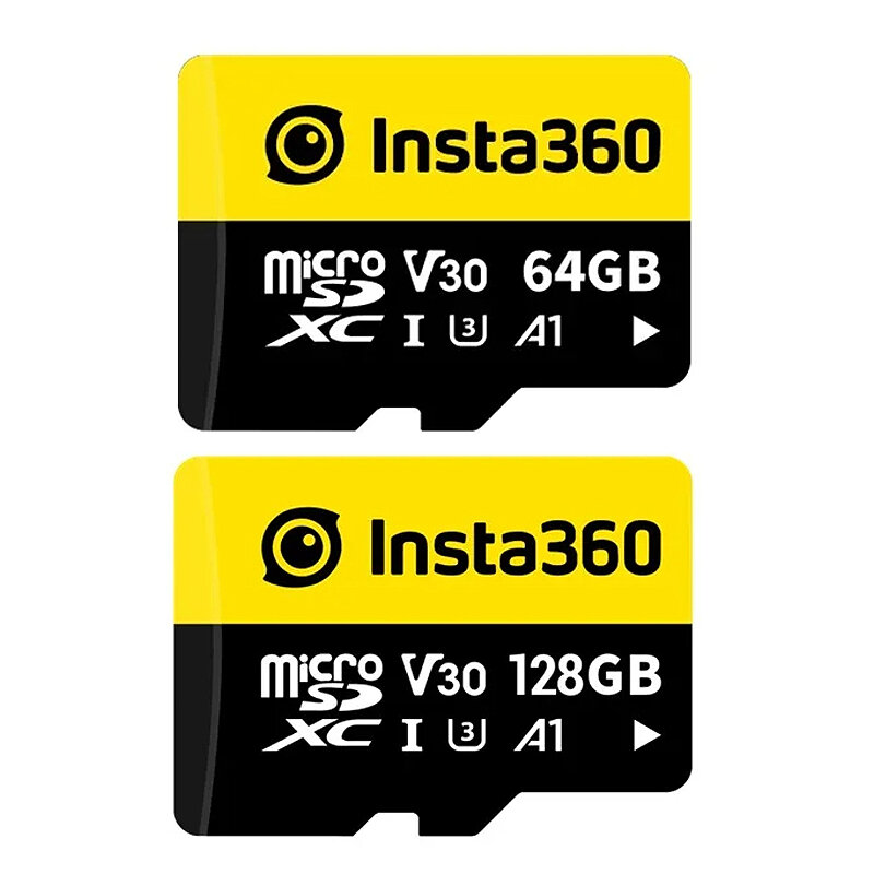 

Insta360 TF Memory Card 64G/128G V30 A1 High Speed Micro SD Card Flash Card Smart Card for ACEPRO/ACE/X2/X3/RS