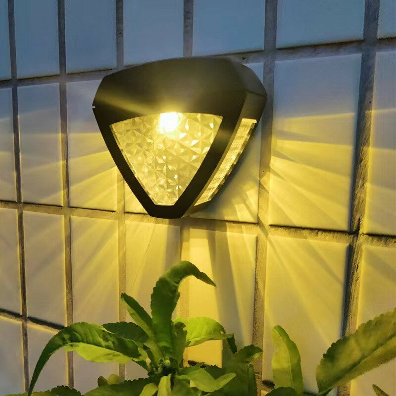 Imagen de Lámpara de Pared de Iluminación Solar LED para Jardín Impermeable al Aire Libre Adecuada para Decoración de Pared Paisaj