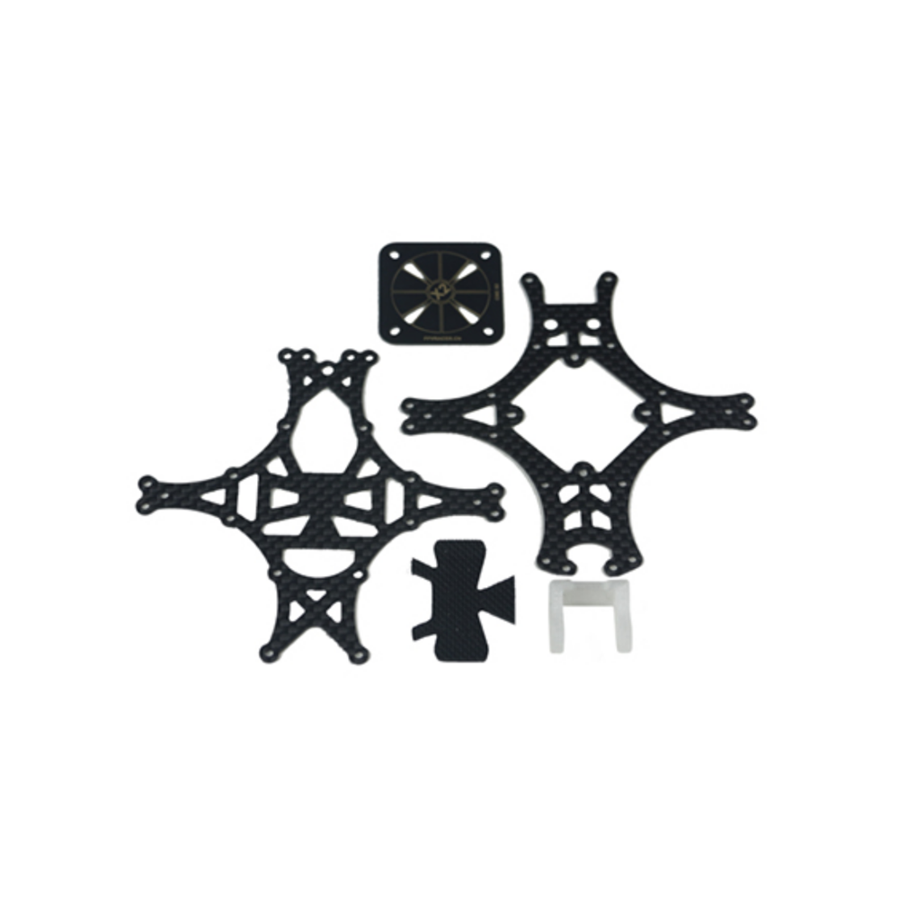 FPVRacer CINE X2 HD Spare Part 100mm Wheelbase 1mm Thickness Frame Kit for RC Drone FPV Racing