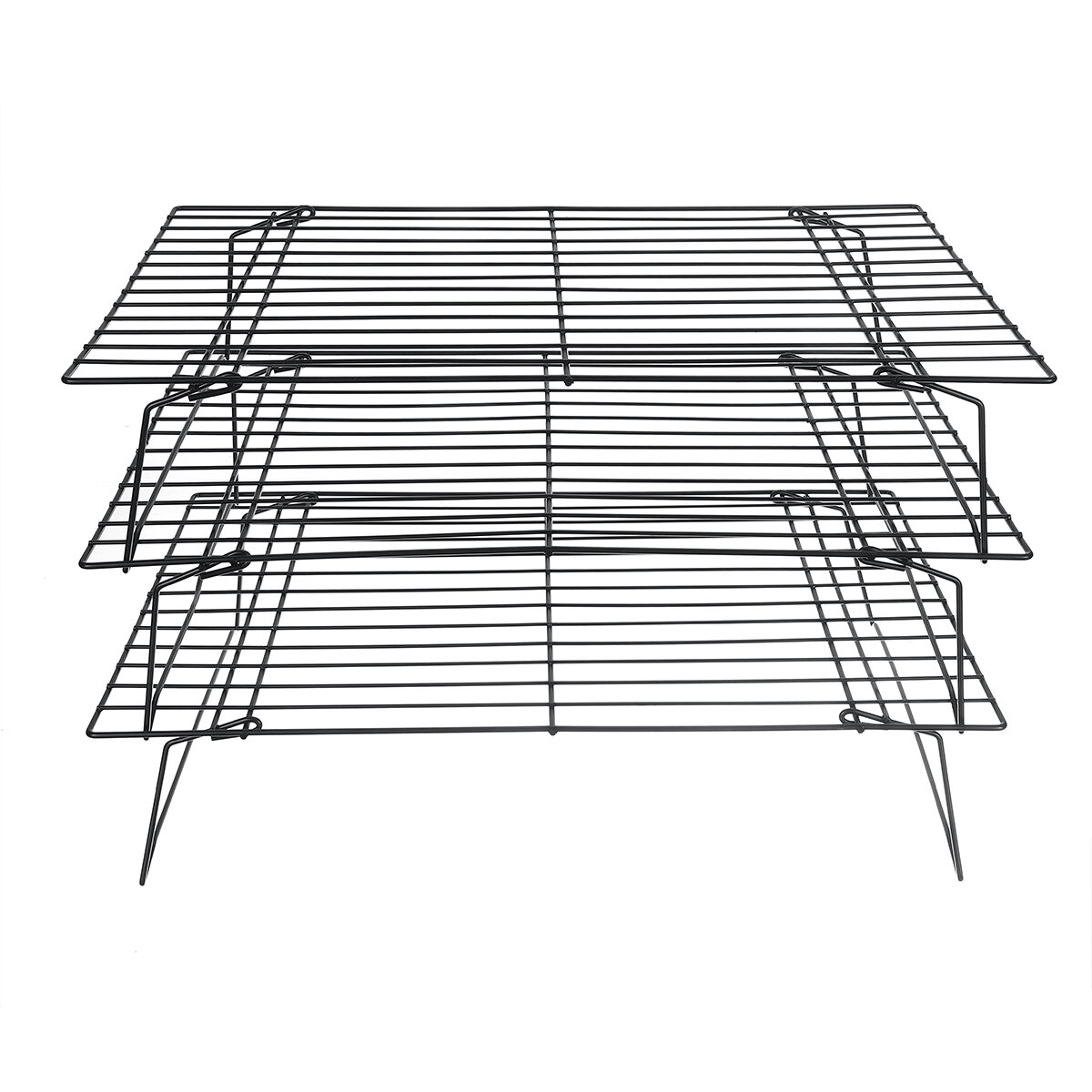 Cooling Rack Non-stick Wire Grid Baking Tools Kitchen Oven 400x250x15MM