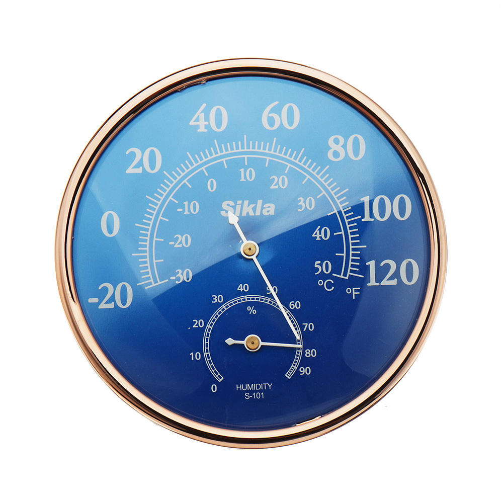

Большой круглый градус по Цельсию Термометр Гигрометр Температура Влажность Монитор Измеритель