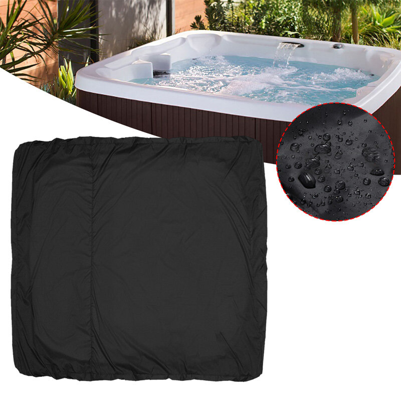 

Spa Hot Tub Cover Dustproof Waterproof Square Waterproof Cover Indoor Outdoor Pool Bathtub Cover