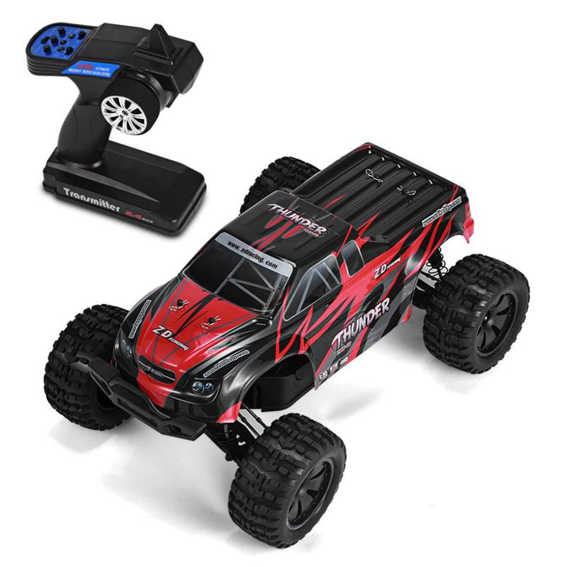 

ZD Racing 9106S 1/10 Thunder 2.4G 4WD Brushless 70KM/h Racing RC Car Off-Road Truck RTR Toys