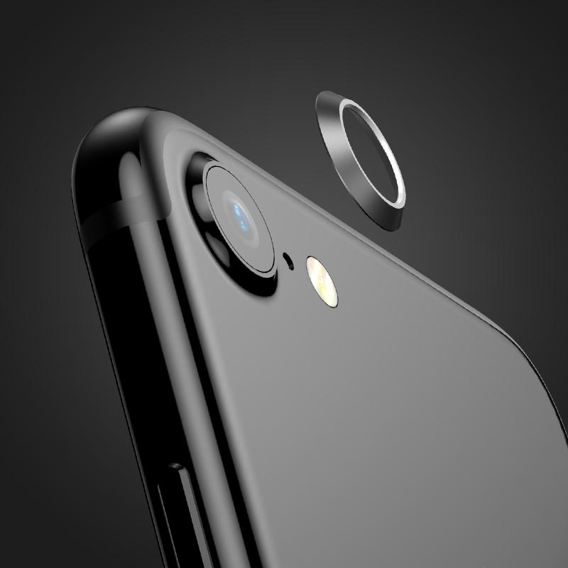Image of Baseus Metall-Objektiv-Schutz-Ring Anti-Kratzer hinten Kamera-Objektiv-Kreis-Schutz fr iPhone 7
