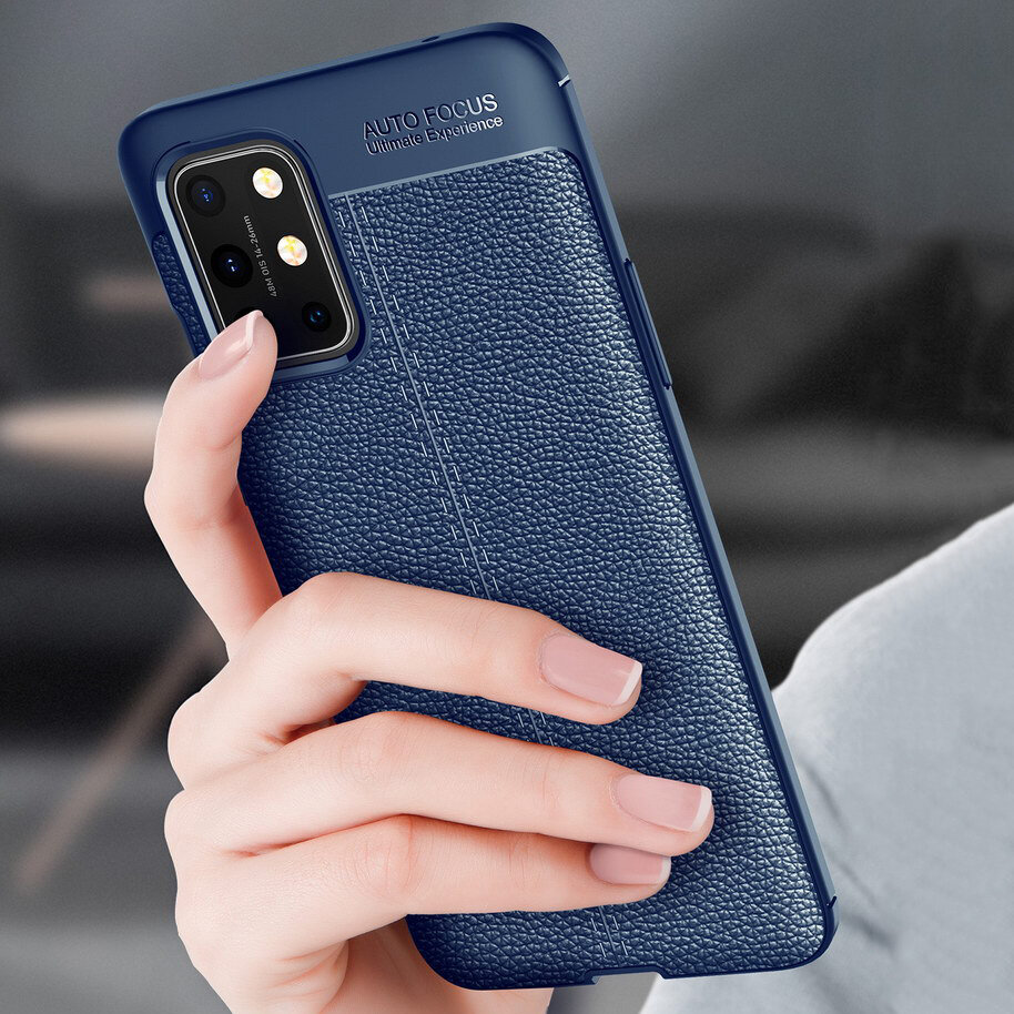 

Bakeey for OnePlus 8T Case Litchi Pattern Shockproof PU Leather + TPU Soft Protective Case Back Cover
