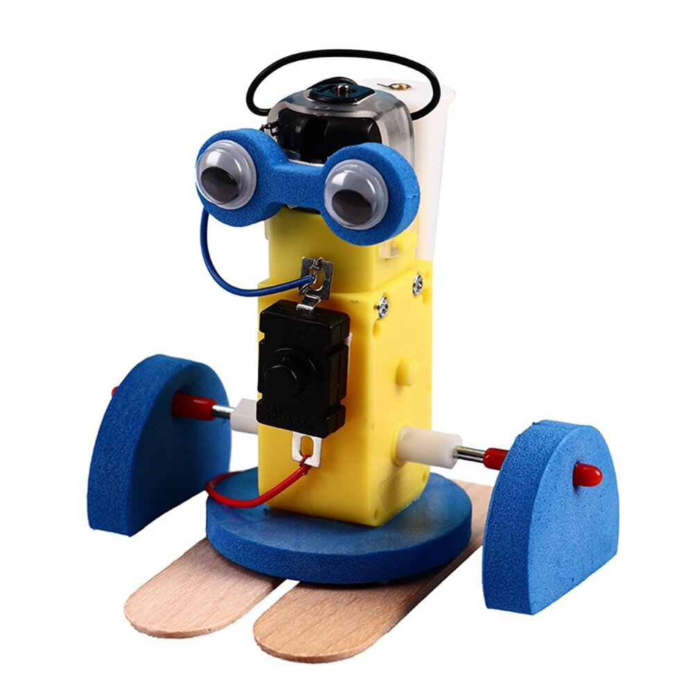 DIY-montage Kruiprobotset 3D-model Vroeg onderwijs Puzzelspel Speelgoed Intelligente handgemaakte se