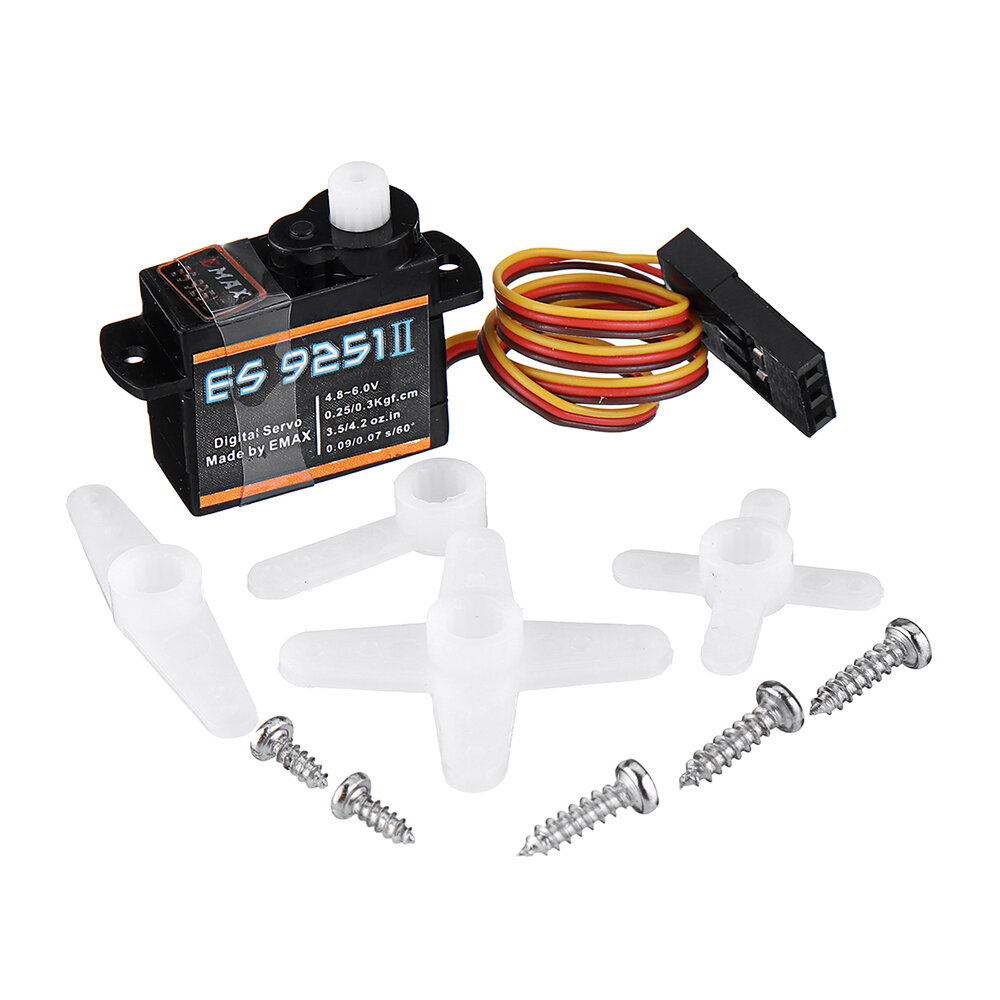 Emax ES9251 Upgrade-versie 3g Plastic Gear Micro Digital Servo voor RC-model