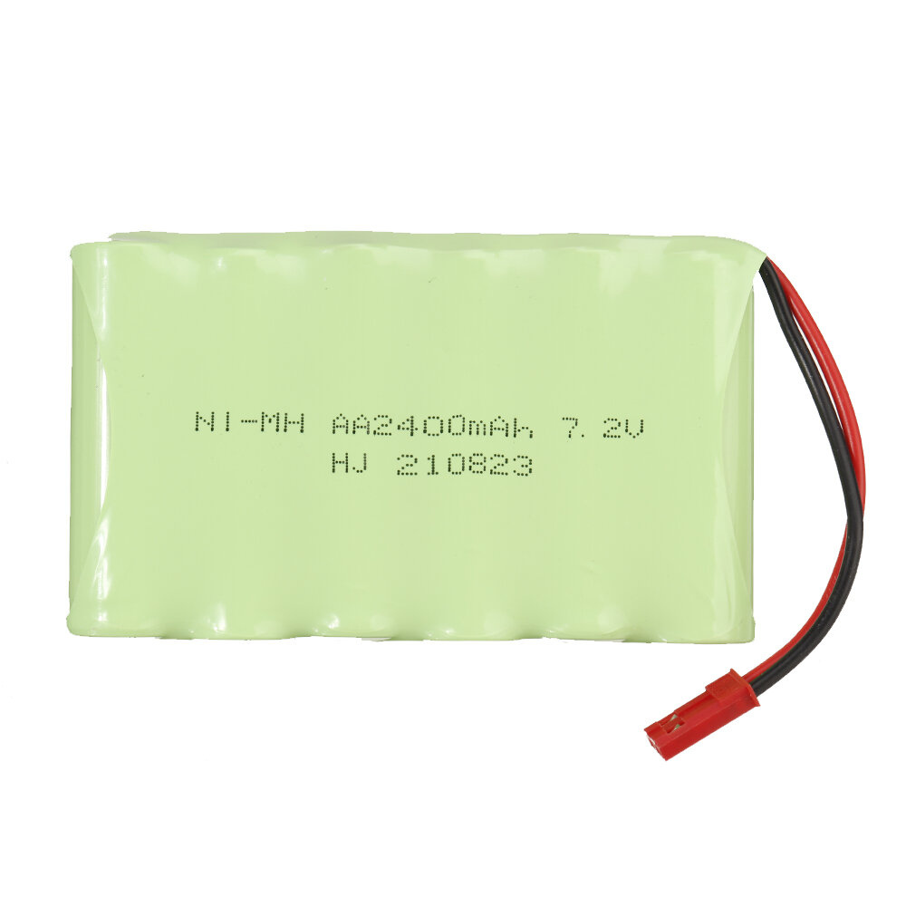 HJ 7.2V 2400mAh AA NIMH-batterij JST/SM-stekker voor RC-auto