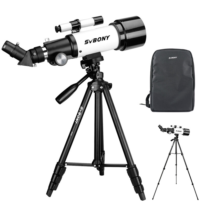 SVBNOY SV501P F5.7 200X HD Astronomical Telescope Space Spotting High Magnification Refractive Monocular with Portable Bag