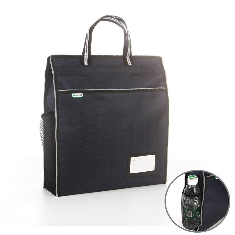 

KOBEST Large Capacity Multi-Pocket Document Macbook Storage Bag Briefcase Handbag