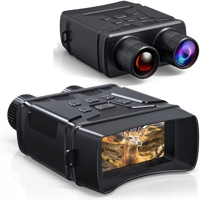 Night Vision Binoculars Device Digital Zoom Hunting Telescope z EU za $54.99 / ~254zł