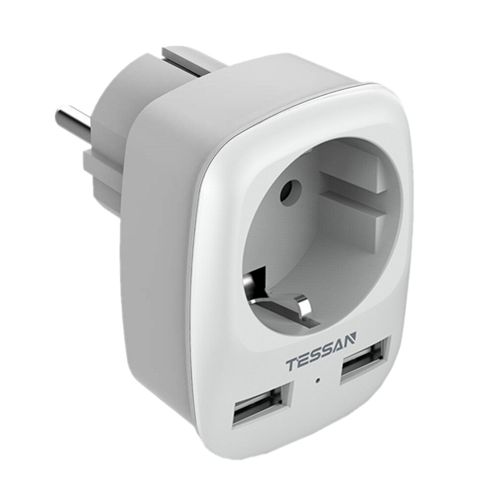 best price,tessan,ts,611,de,3,in,1,4000w,wall,socket,extender,coupon,price,discount